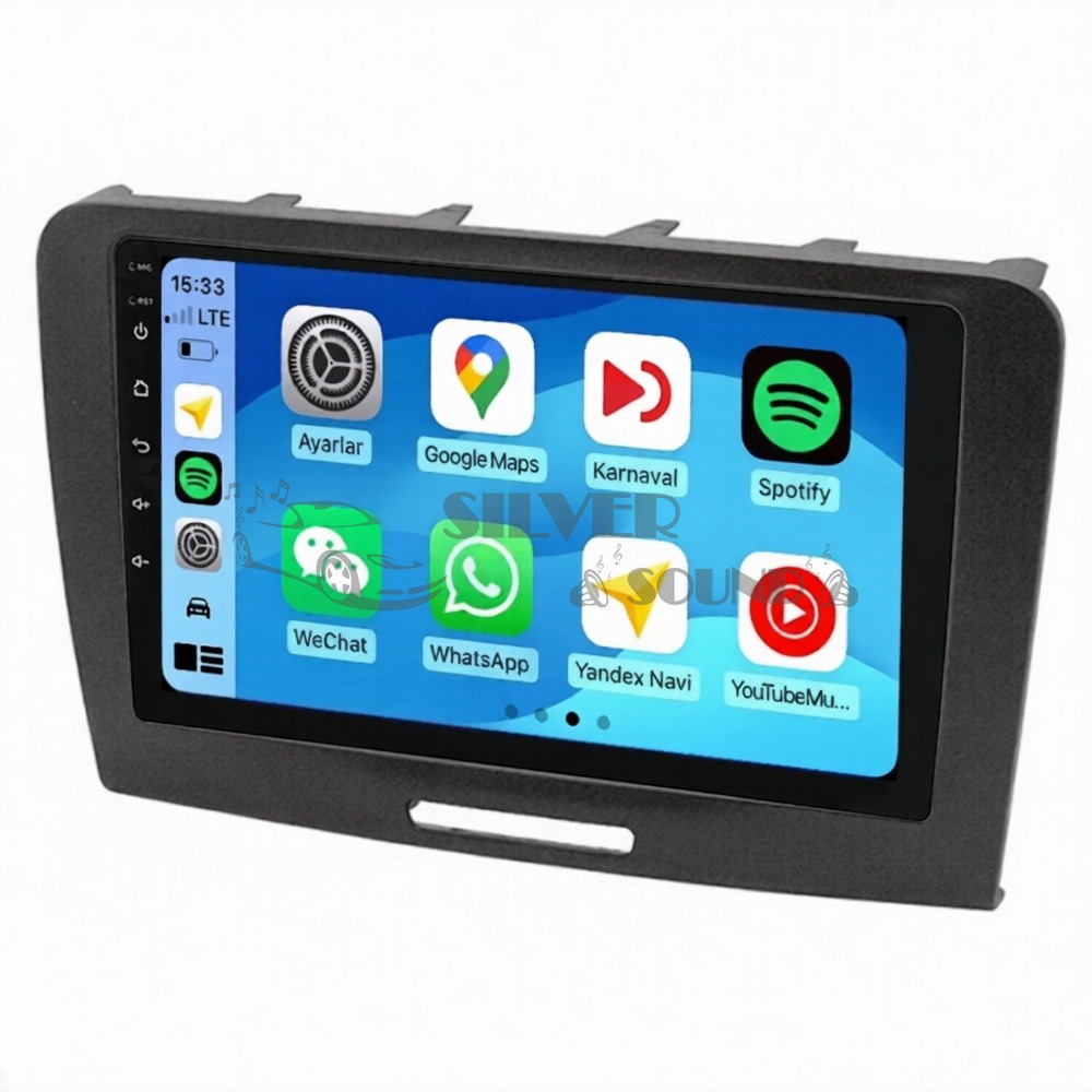 SKODA SuperB 9 inç Carplay Androidauto Android Multimedya Sistemi