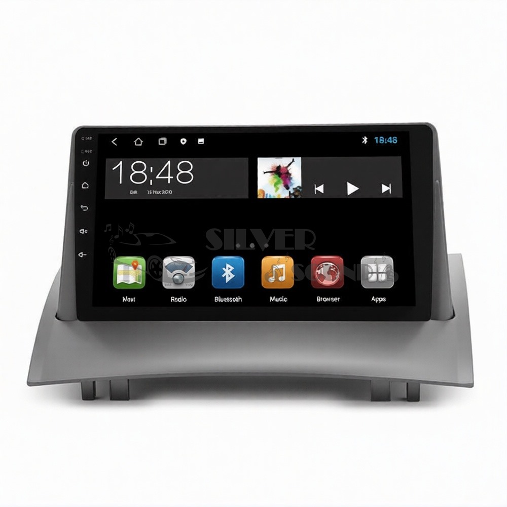 Renault Megane 2 9 inç Android Navigasyon ve Multimedya Sistemi